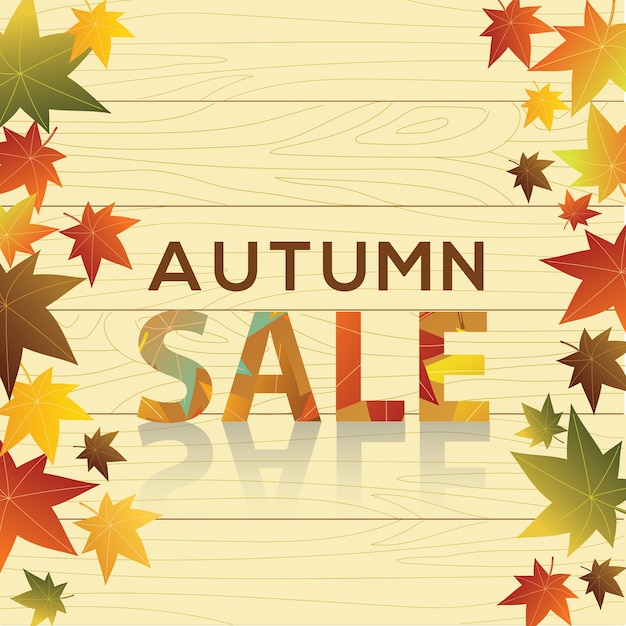 Autumn Sale Background