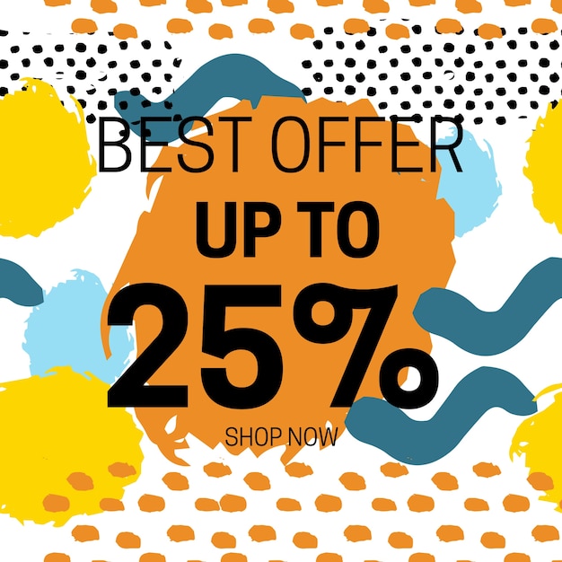 Autumn Sale vector illustration