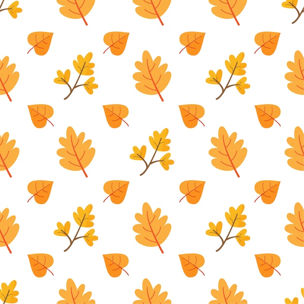 Autumn seamless pattern. 