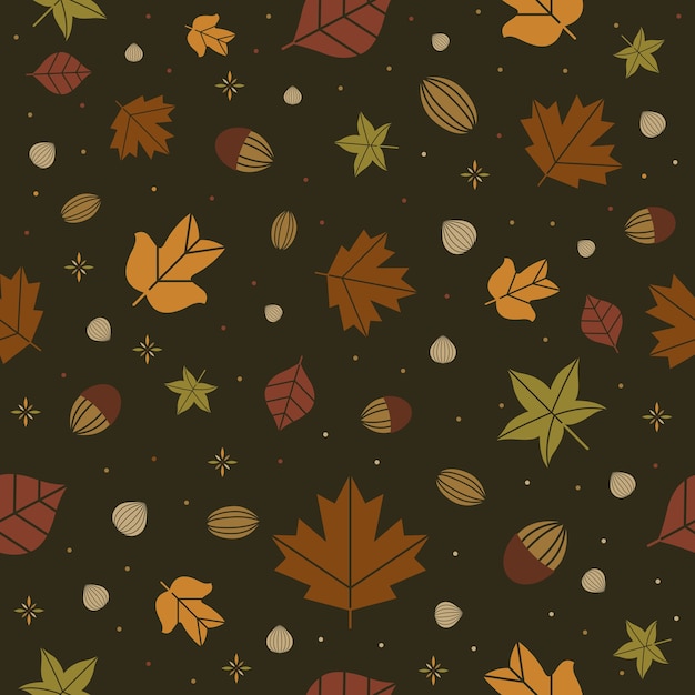 Autumn Seamless Pattern