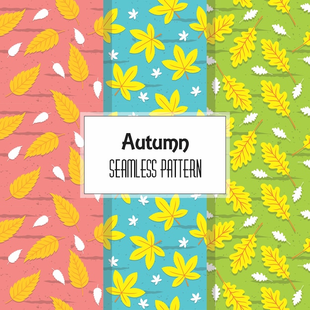 Autumn seamless pattern