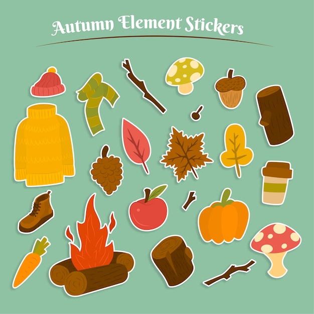 Autumn Sticker Collection