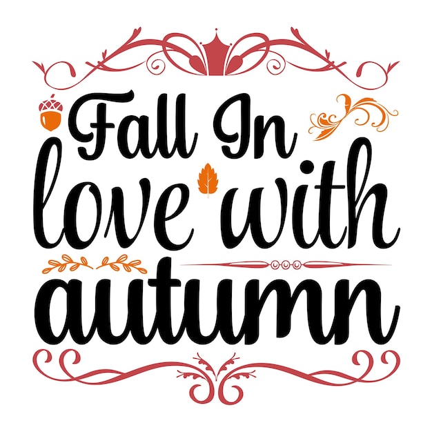 Autumn SVG Design