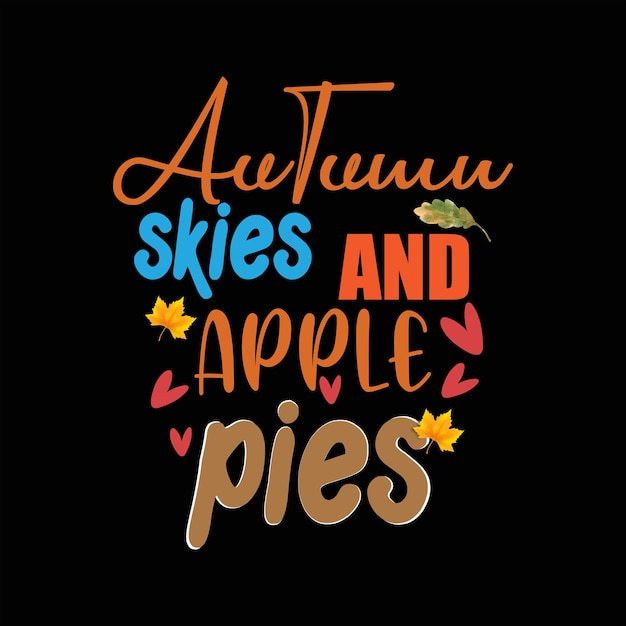 Autumn T-Shirt Design