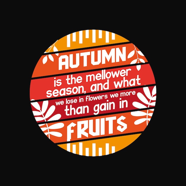 Autumn T-Shirt Design