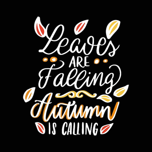 Autumn T-Shirt Design