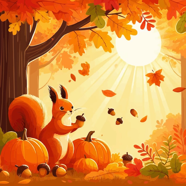 Autumn vector 8