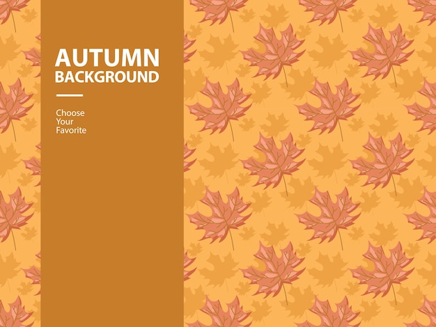 autumn vector wallpaper pattern seamless element floral backdrop harvest leaf fabric maple canada