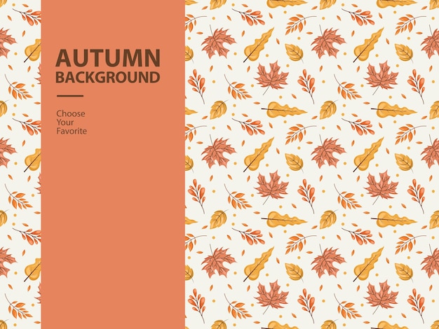 autumn vector wallpaper pattern seamless element floral backdrop harvest leaf fabric maple canada