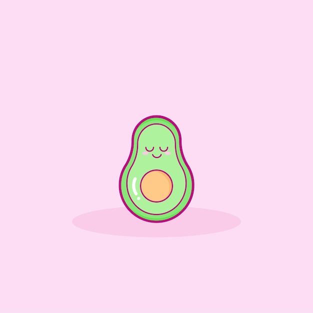 Avocado kawaii