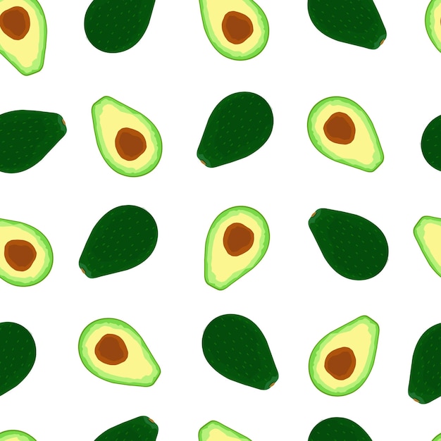 Avocado pattern for textile, print, surface design. Tropical fruits pattern. Fruits pattern design