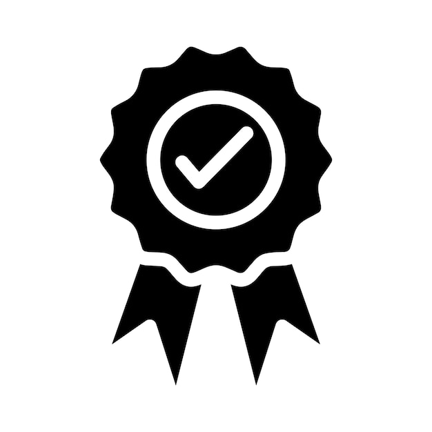 Award icon isolated on white background