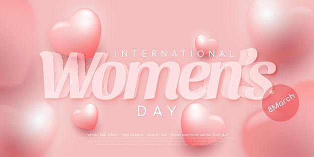 Awesome banner celebrate women's day background