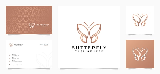 awesome butterfly logo