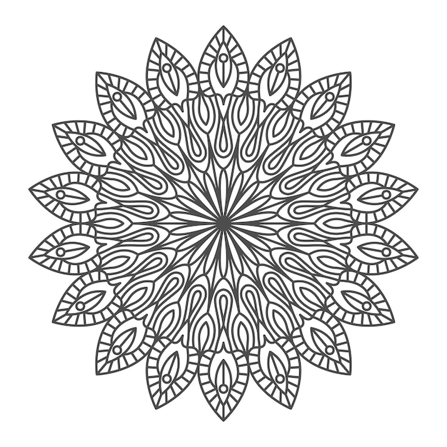 Awesome and elegant mandala art