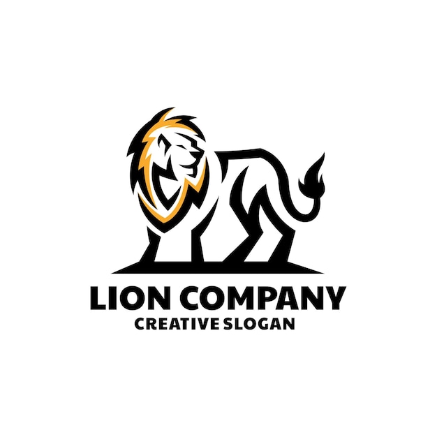 Awesome Lion Modern Logo Template