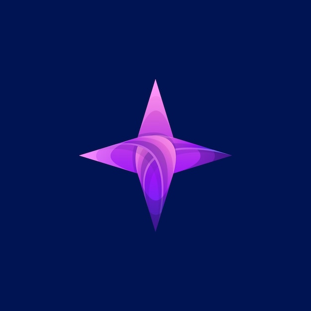 Awesome Star Premium Logo Vector