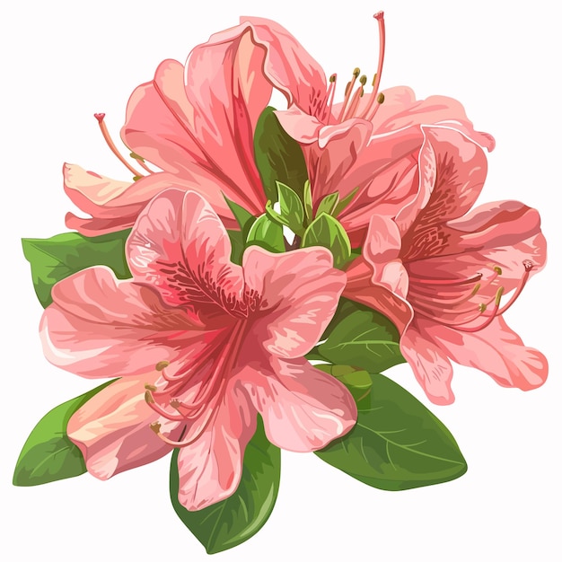 Azalea flowers