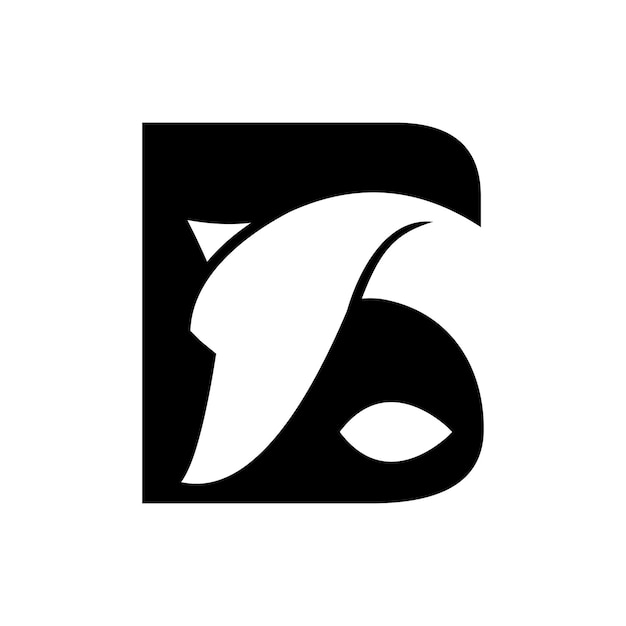 B fish logo