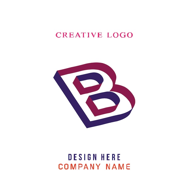 B lettering, perfect for company logos, offices, campuses, schools, religious education