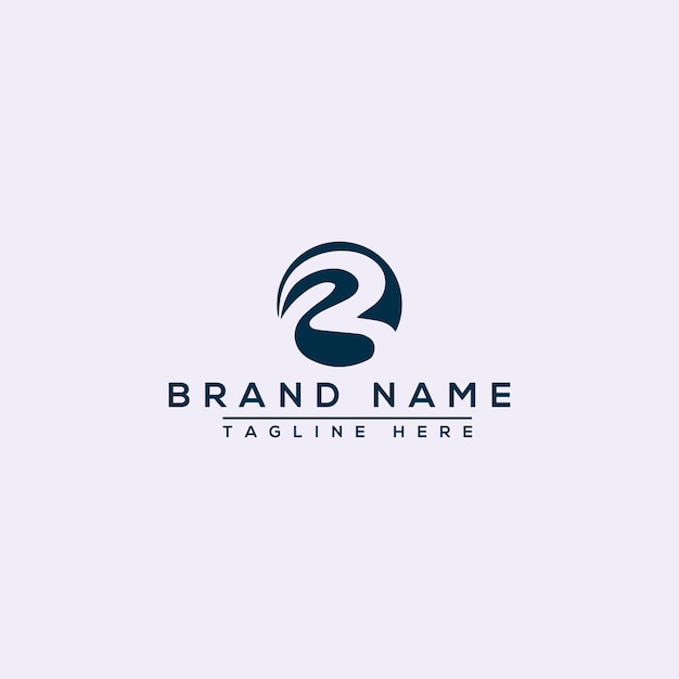 B Logo Design Template Vector Graphic Branding Element