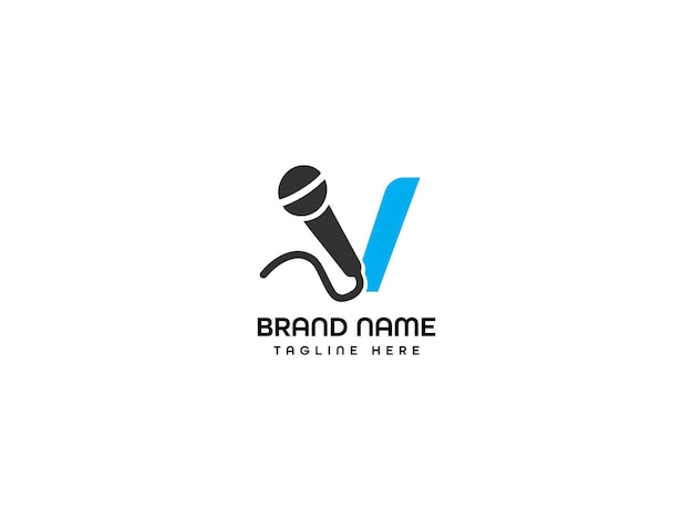 b music business logo design