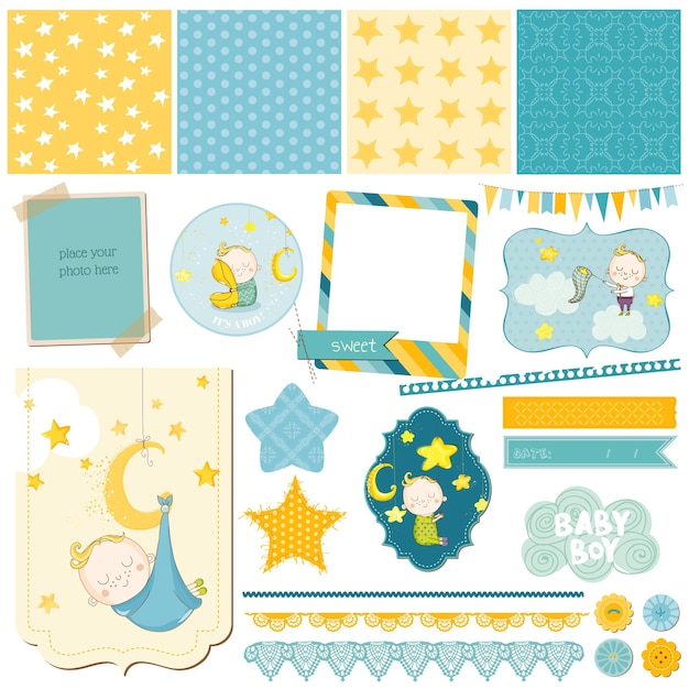 Baby Boy Sleeping Theme