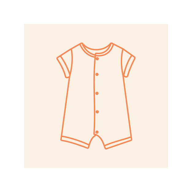 baby clothes illustration