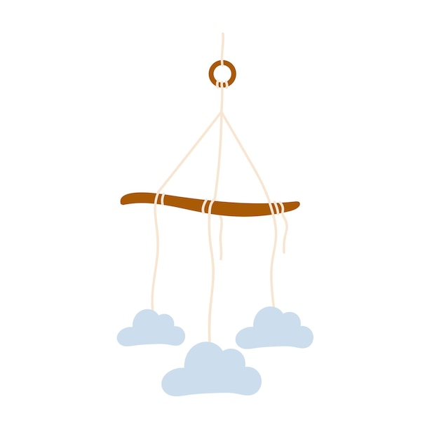 Baby crib hanging toy