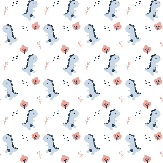 baby dinosaur pattern