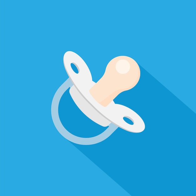 Baby nipple icon Vector illustration