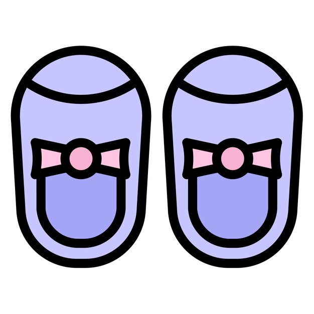 Vector baby shoes icon vector image can be used for maternity