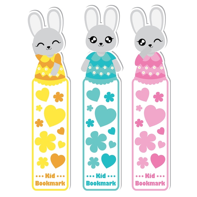 Baby shower bookmarks collection