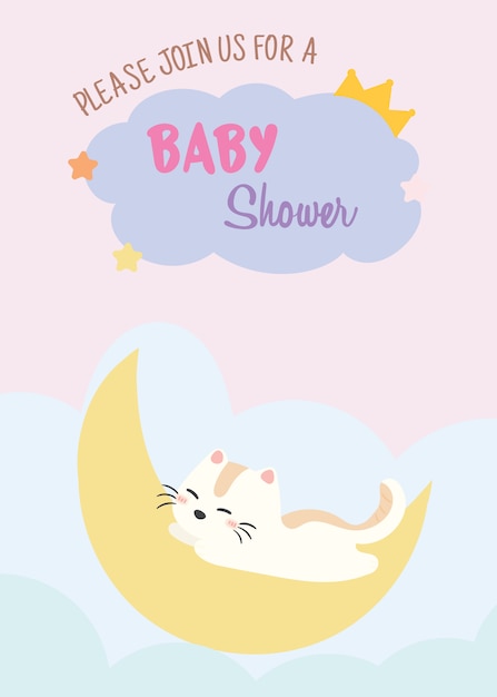 baby shower invitation card