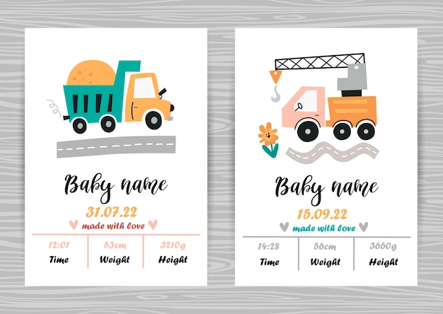 Baby shower invitation templates with cars