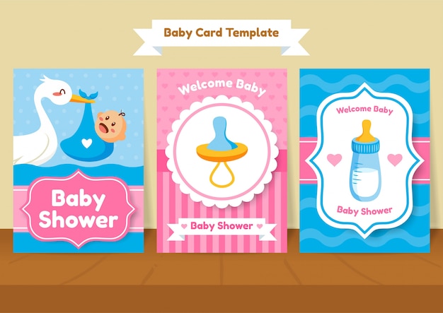 Baby shower template