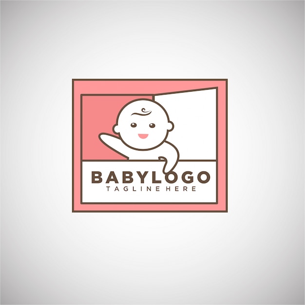 Baby Smile Logo Template 