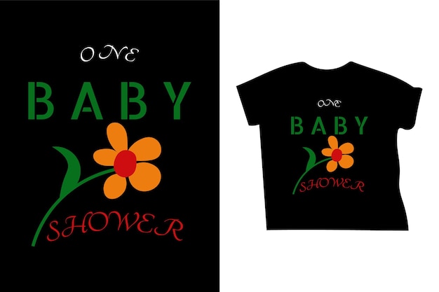 baby t shirt design t shirt template illustration