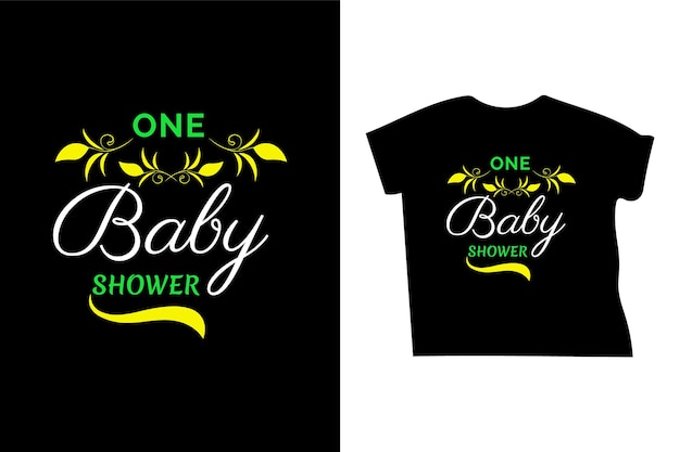 baby t shirt design t shirt template illustration