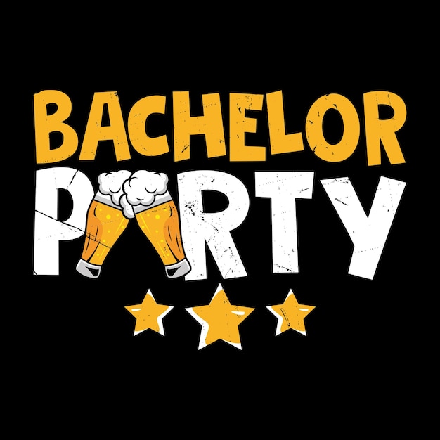 Bachelor Party Funny Retro Vintage Bachelor Party Tshirt Design