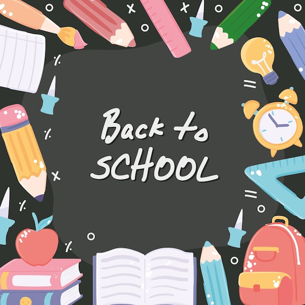 Back to school background