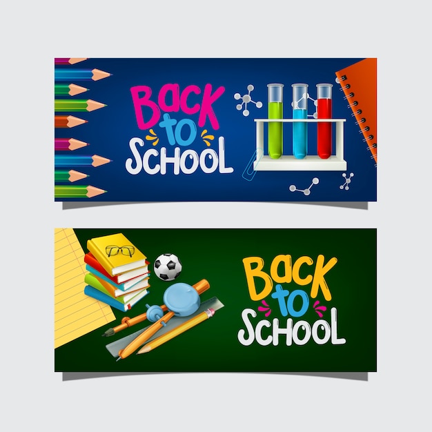 Back to school banner