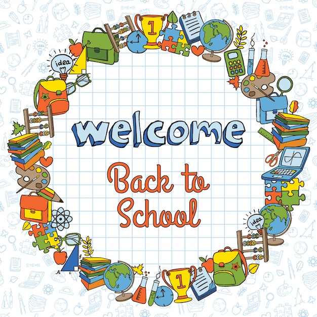 Back to School card