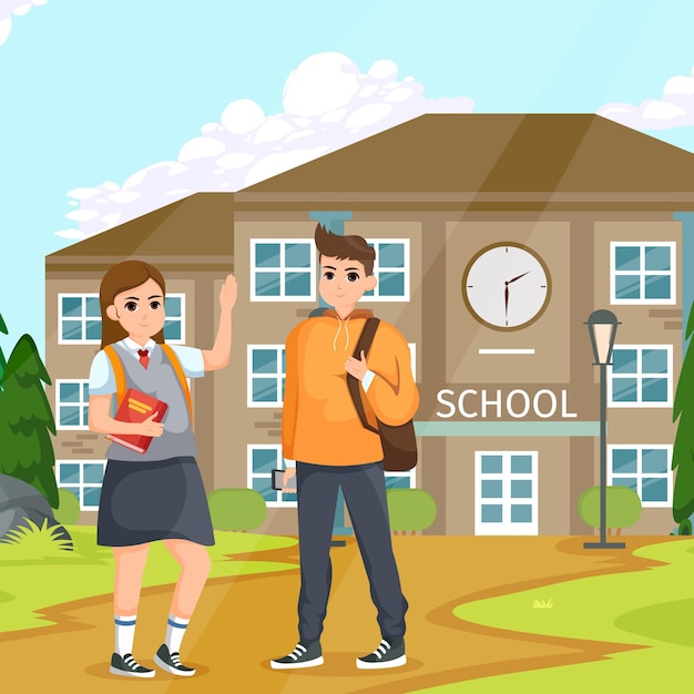 Back To School Design Illustration