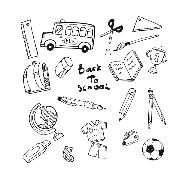 Back to school doodle