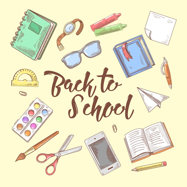 Back to School Education illustration