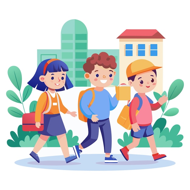 back to school illustration