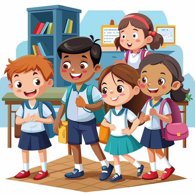 back to school illustration