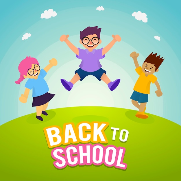 Back To School Illustration