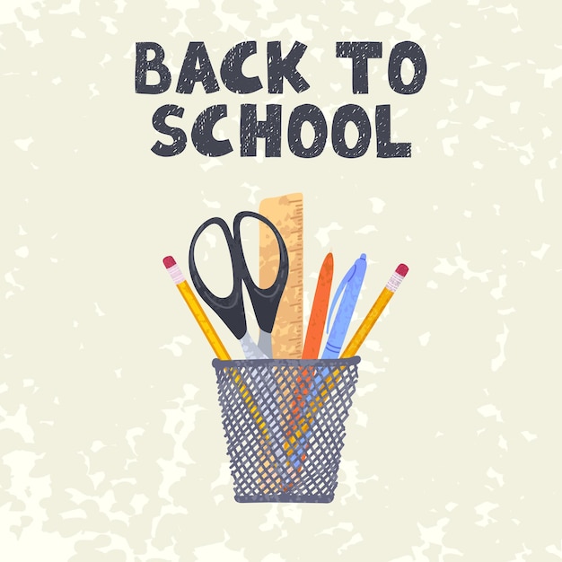 Back To School Illustration